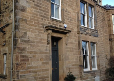 Lithomex stone repair and lime pointing in Dalkeith